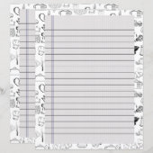 Pages de séparation de chapitres pour classeurs de (Devant / Derrière)
