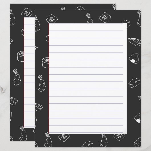 Pages de séparation de chapitres pour classeurs de (Devant / Derrière)