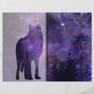 Pages du catalogue de Wolf de forêt violette