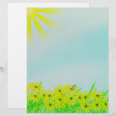 Pages du catalogue du jour ensoleillé stationnaire (Devant / Derrière)