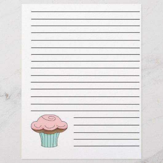 Pages du Classeur de recettes Cupcake (Devant)