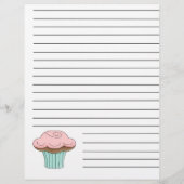 Pages du Classeur de recettes Cupcake (Dos)