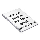 pages faites sur commande de journal de logo avec (Côté Droit)