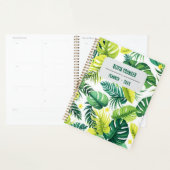 Pages Motifs - Monstera Personnalisée & Banana Lea (Devant avec enveloppe)