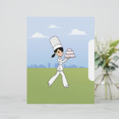 Pages pour recettes - Illustré (Debout devant)