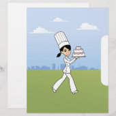 Pages pour recettes - Illustré (Devant / Derrière)