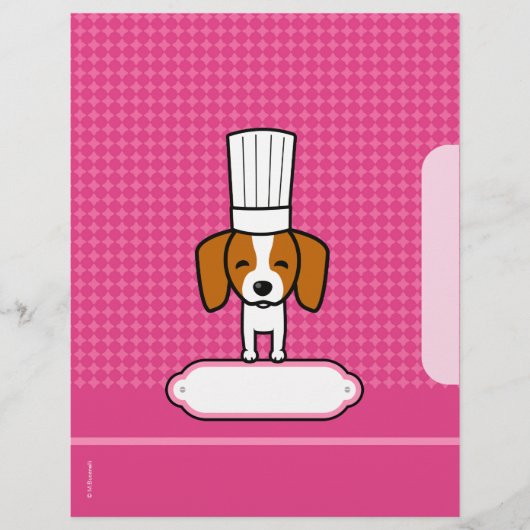 Pages pour recettes - Illustré (Devant)