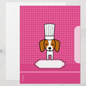 Pages pour recettes - Illustré (Devant / Derrière)