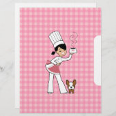 Pages pour recettes - Illustré (Devant / Derrière)