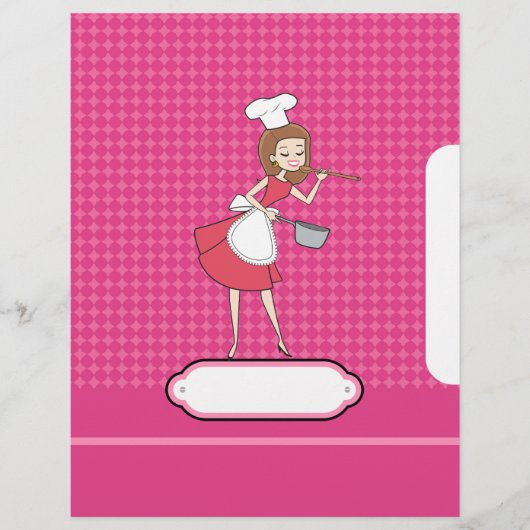 Pages pour recettes - Illustré (Devant)