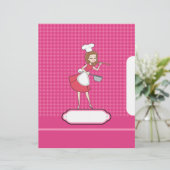 Pages pour recettes - Illustré (Debout devant)