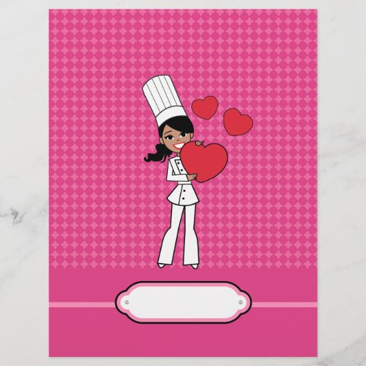 Pages pour recettes - Illustré (Devant)