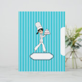 Pages pour recettes - Illustré (Debout devant)