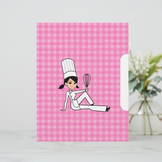 Pages pour recettes - Illustré (Debout devant)