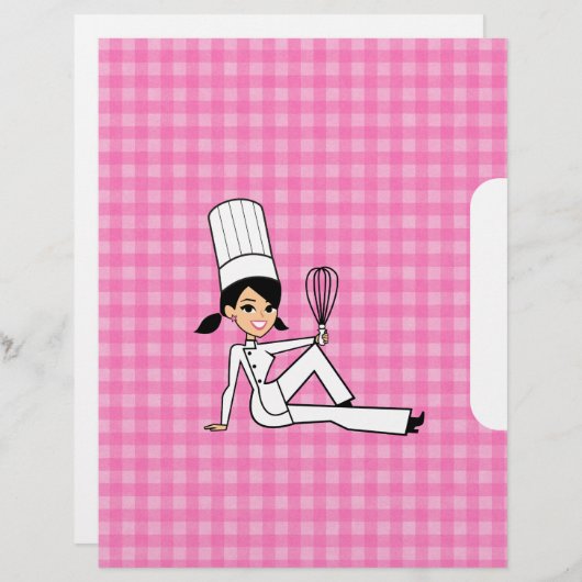 Pages pour recettes - Illustré (Devant / Derrière)