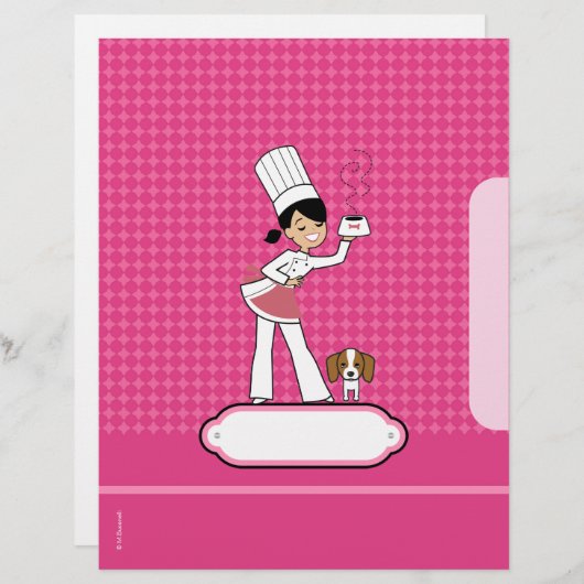 Pages pour Recettes - Illustrées (Devant / Derrière)