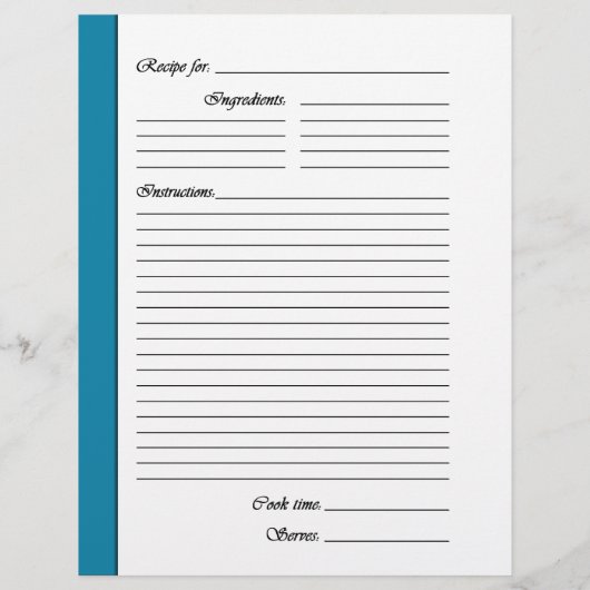 Pages recto recto recto bleu (Dos)