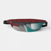 Pages turquoises en gris bordeaux (Recto)