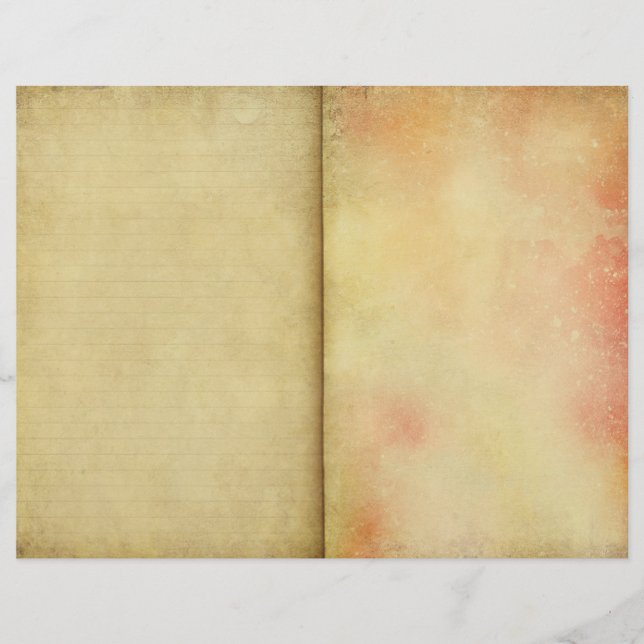 Pages van het Waterverf- en perkamentenblad (Voorkant)