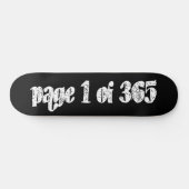 Pagina 1 van 365 skateboard (Horizontaal)