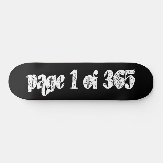Pagina 1 van 365 skateboard (Horizontaal)