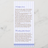 Pagina 4/5 van het Griekse programma Baptisme van  (Achterkant)