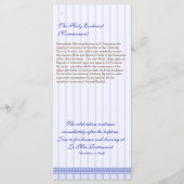 Pagina 5/5 Baptisme van de Grieks-orthodoxe kerk Programma (Voorkant)