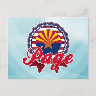 Pagina, AZ Briefkaart