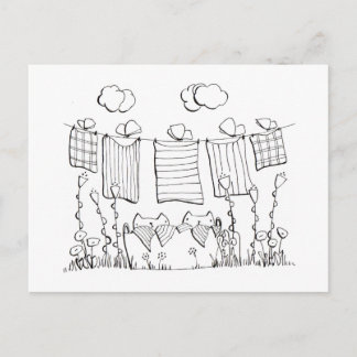 Pagina-Briefkaart kleuren Feestdagenkaart