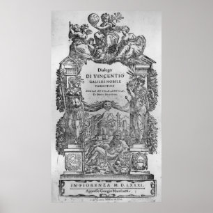 pagina "Della Musica Antica et della Moderna" Poster