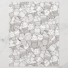 Pagina-desserts Galore Scrapbook paper kleuren