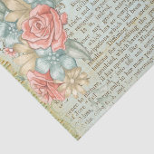  pagina Floral Book Tissuepapier (Detail)