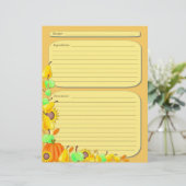 pagina herfst groenten en fruit (Staand voorkant)