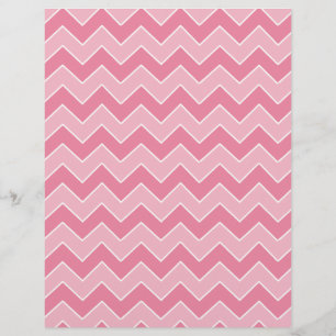 Pagina met scrapbook voor Light and Dark Pink Chev