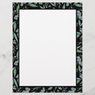 Pagina Multomap Chic Black Eucalyptus Greenery Rec