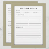 Pagina Ontvangst | Verzoekster | Sage Black White (Voorkant / Achterkant)