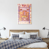 Pagina uit de Misjneh Torah, systematische code Canvas Afdruk (Insitu (Slaapkamer))