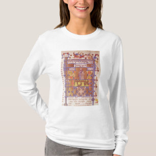 Pagina van de Mishneh Torah, systematische code T-shirt