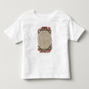 Pagina van een Hebreeuwse Bijbel waarin vis wordt Kinder Shirts