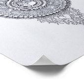 Pagina voor het kleuren van bloggen poster (Hoek)