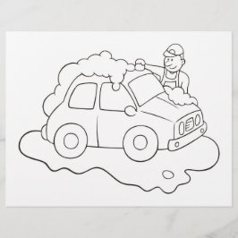 Pagina voor het kleuren van Mannen