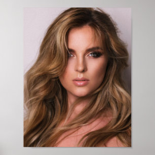 Paginaant Wedstrijd Foto Download Randloos Portret Poster