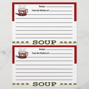 Pagina's met Soep Recipe voor Recipe Multomap