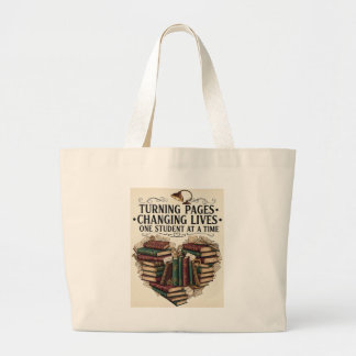 Pagina's omslaan Levens veranderen | Hart van een Grote Tote Bag