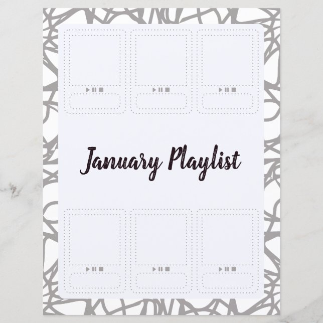 Pagina's voor dagboek, boek, Bullet Journal (Voorkant)