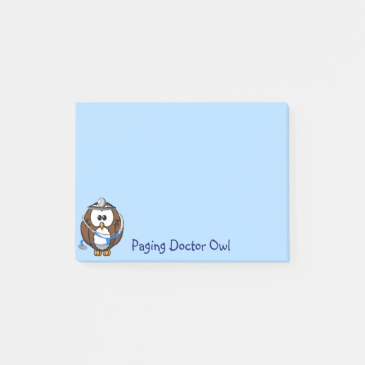 pagineren Doc Owl Post-it® Notes (Voorkant)