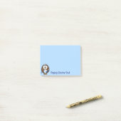 pagineren Doc Owl Post-it® Notes (Op bureau)