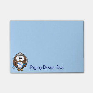 pagineren Doc Owl Post-it® Notes