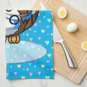 pagineren Doc Owl Theedoek (Quarter Fold)