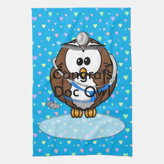 pagineren Doc Owl Theedoek (Verticaal)